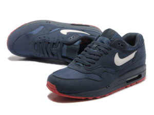 Кроссовки Nike Air Max 87 темно-синие мужские - фото сверху