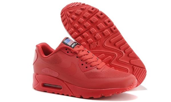 Nike Air Max 90 Hyperfuse красные (41-45)