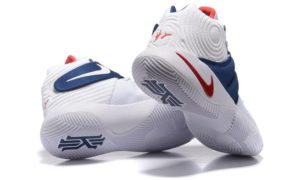 Nike Kyrie 2 White Blue белые с синим (40-45)