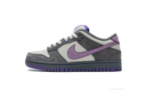 Nike SB Dunk Low Pro Purple Pigeon серые с фиолетовым нубук мужские (45-48)