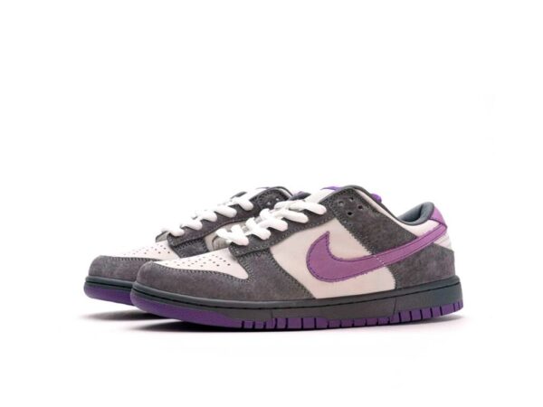 Nike SB Dunk Low Pro Purple Pigeon серые с фиолетовым нубук мужские (45-48)