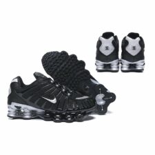 Nike Shox TL черные с серебряным мужские (40-44)